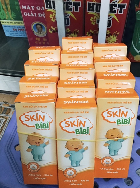 Kem trị hăm, ngứa Skin BiBi