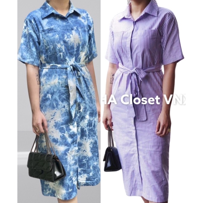 Đầm Sơ Mi Linen Manggo