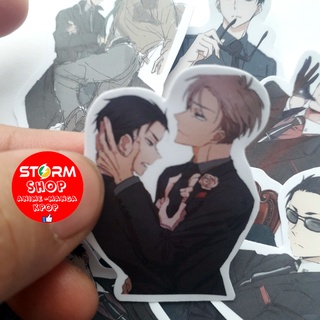 Sticker / Hình dán anime THám tử đại gia Fugou Keiji BalanceUNLIMITED( combo 10-60 stickers, randoms)