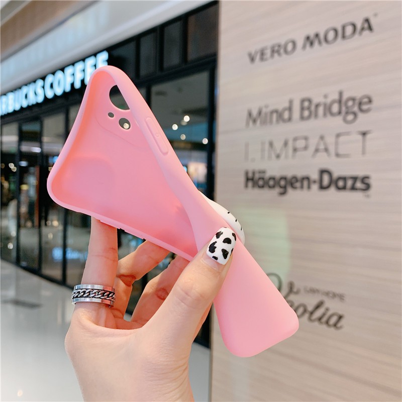 OPPO A53 A91 A12 A71 K A37 R7 Lite F1S F5 F7 Reno 5 3 A7 A1K A92 A94 Case Soft Adorable Kitty with Strap
