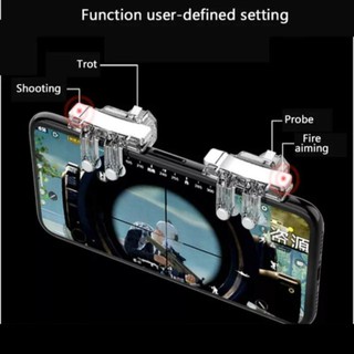 [HỖ TRỢ 6 NGÓN]  Nút bấm chơi game PUBG S10 thế hệ mới nhất.