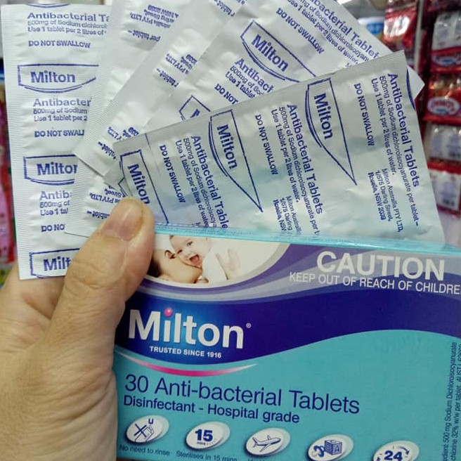 Viên khử trùng milton