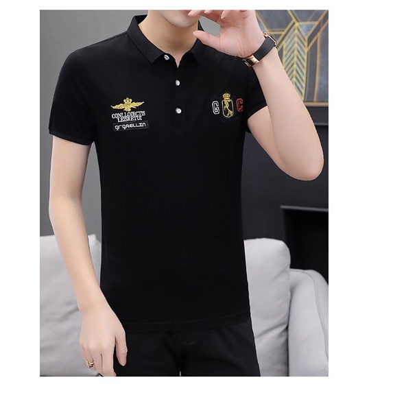 Áo thun polo CONLLERT tay ngắn form rộng unisex nam nữ Ulzzang (Ảnh thật/Có sẵn)