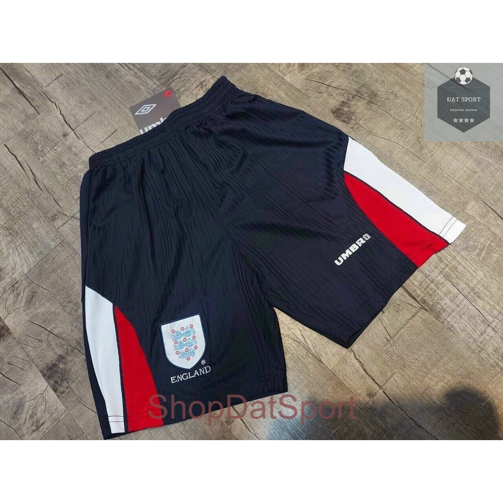 Quần áo bóng đá  FREESHIP  Bộ England UmBro Trắng ( Quần Có Túi ) New 2021 - Cam kết 100% Y Hình