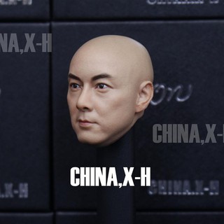 DĐầu nhân vật Zhang Weijian bằng nhựa PVC tỉ lệ 1/6 cho thân 12"