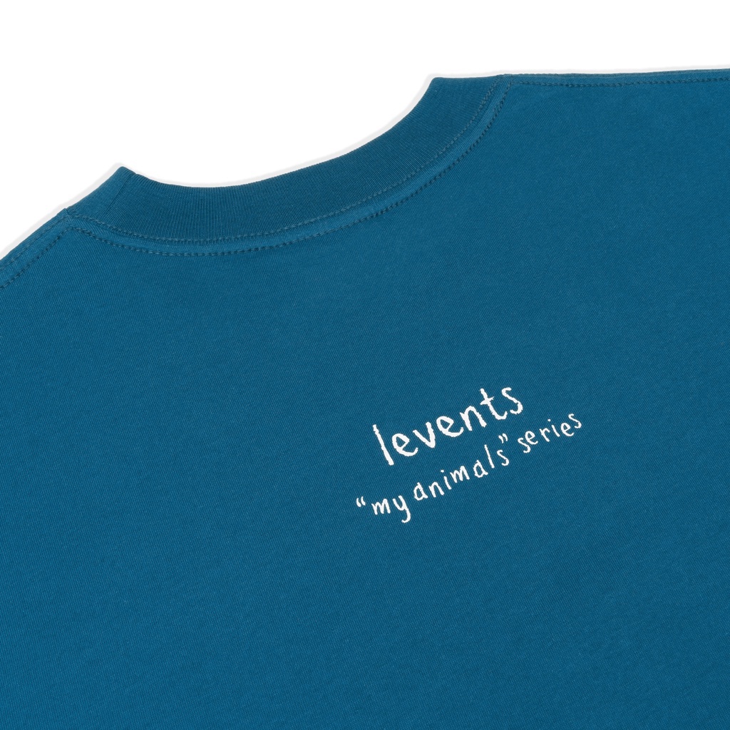 Áo thun Levents "MY ANIMALS" Series Zebra/ Dark Green Local brand Son.saigon