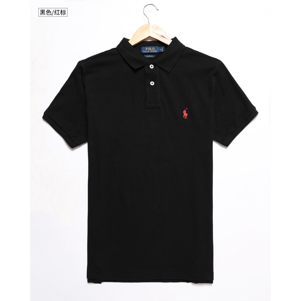 Áo Thun Polo Tay Ngắn Thêu Chữ Lape Thời Trang Cho Nam