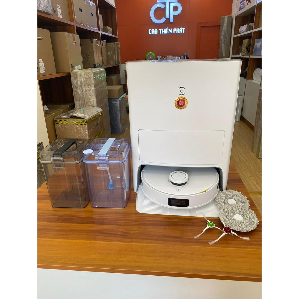 🍀MỚI 2023🍀Robot hút bụi lau nhà Ecovacs Deebot T10 OMNI_Lực hút 5000Pa_Hàng chính hãng_Bảo hành 24 tháng_Bản quốc te