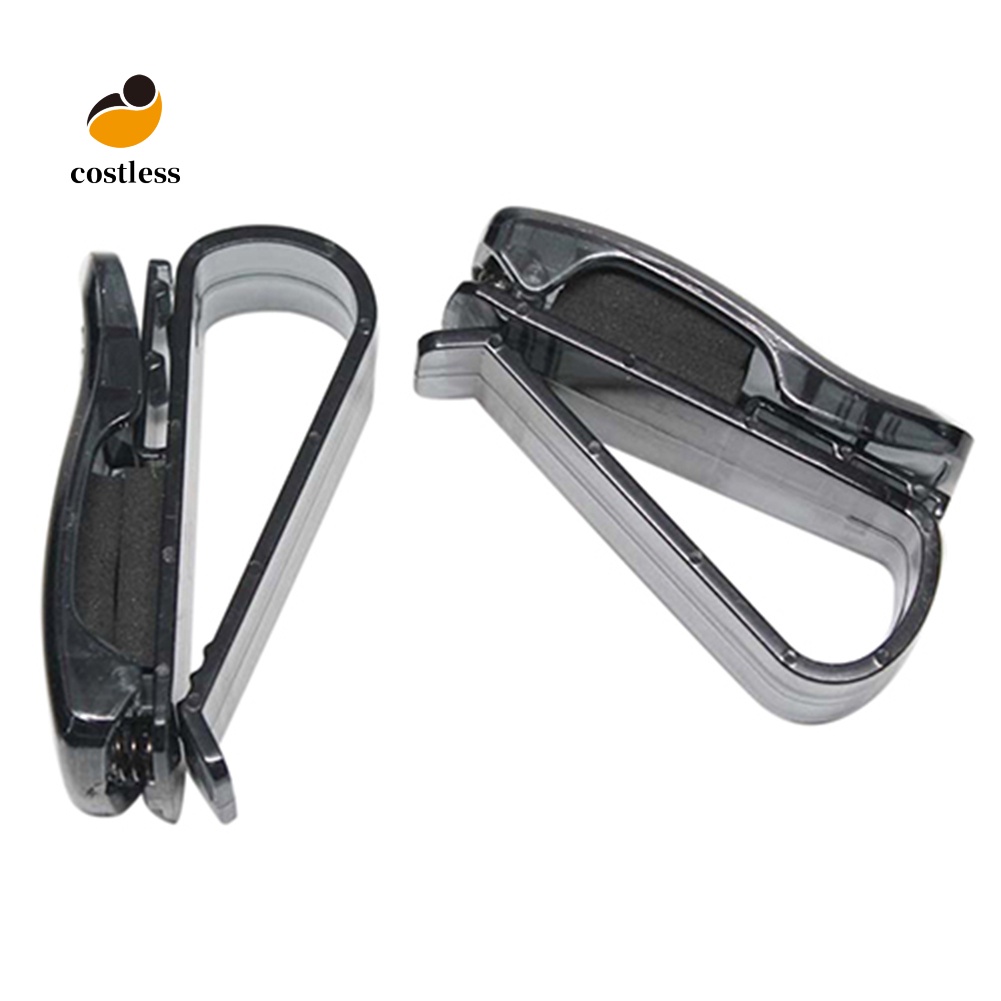Kẹp giữ mắt kính gắn tấm chắn nắng xe hơi chuyên dụng 6.5cm x 2cm