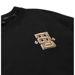 Áo Thun TSUN Embroidered Basic - Thêu - [UNISEX] - Đen