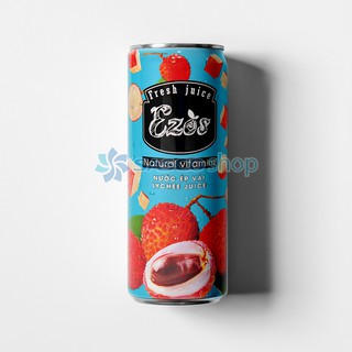 NƯỚC ÉP TRÁI CÂY EZOS SASCO (LỐC 6 LON)
