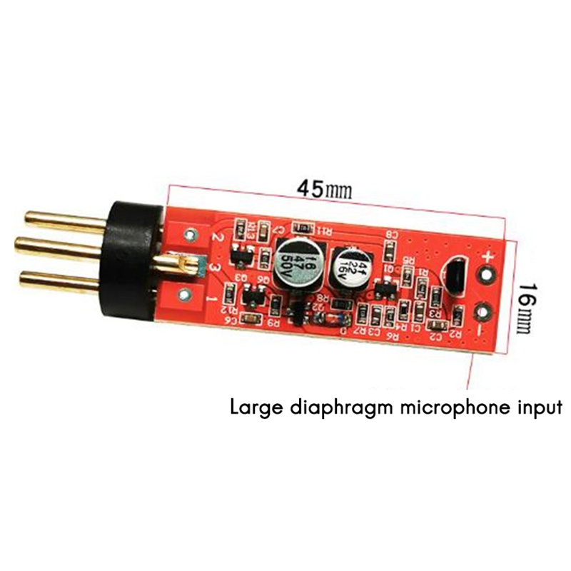 Bảng mạch sửa chữa micro thu âm ngưng tụ có phích cắm tự làm thủ công