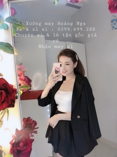 Set vest Ngắn 3 món
