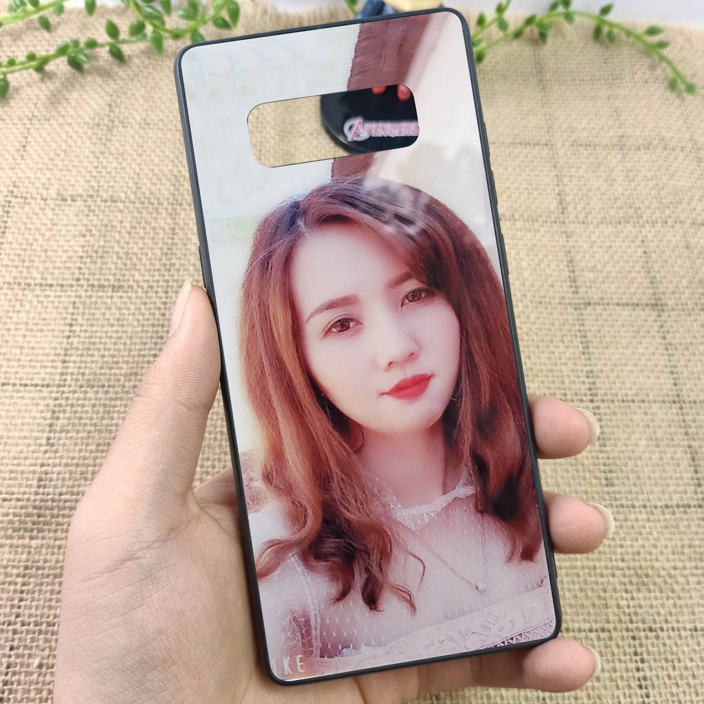 Ốp lưng Kính in hình theo yêu cầu cho máy Sam Sung note 8; note 9; note 10; note 10 lite; note 10 plus
