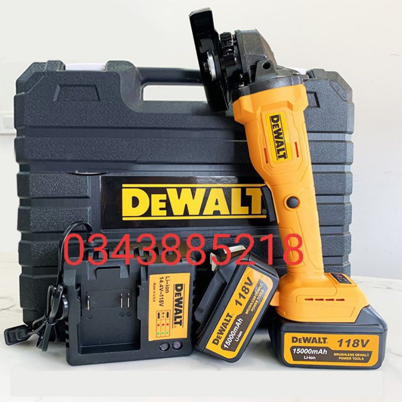 Máy mài Dewalt 118V, máy mài dùng pin không chổi than