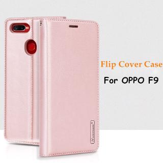 Bao Da Điện Thoại Nắp Lật Kiêm Giá Đỡ Có Ngăn Đựng Thẻ Và Dây Đeo Cho OPPO F11 F9 F5 F3 A9 A5 OPPO A7X AX5S AX7 Pro A75S K1
