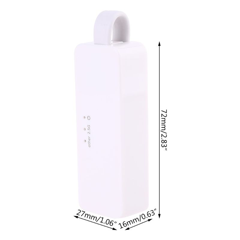 Bộ Chuyển Đổi Mạng Ethernet Usb 3.0 2500mbps 2.5g Rj45 Cho Win7 / Win8 / Win10 Laptop Macbook Notebook | BigBuy360 - bigbuy360.vn