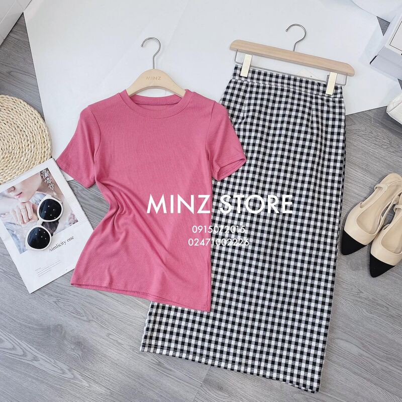 [Mã SKAMCLU7 giảm 10% tối đa 50K đơn 0Đ] Chân váy kẻ caro cạp chun sau #2116 (3 màu) | BigBuy360 - bigbuy360.vn