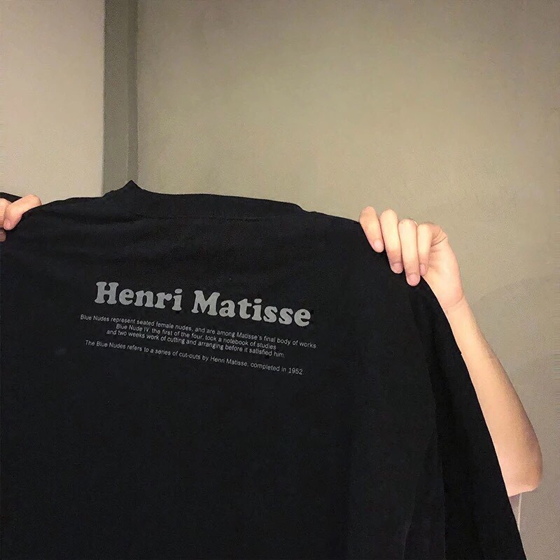 [CÓ ẢNH THẬT] Áo thun tay lở form rộng Henri Matisse - Unisex nam nữ đều mặc được