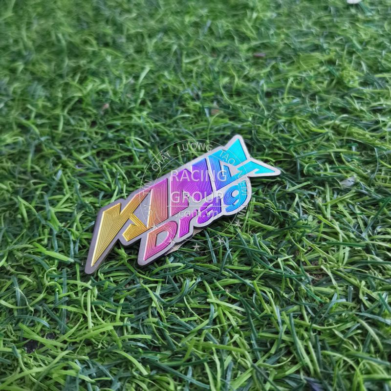 Tem titan logo KingDrag dán xe máy cho Winner X, Winner, Exciter 150, Sonic, Raider, Satria,... - giá 1 cái