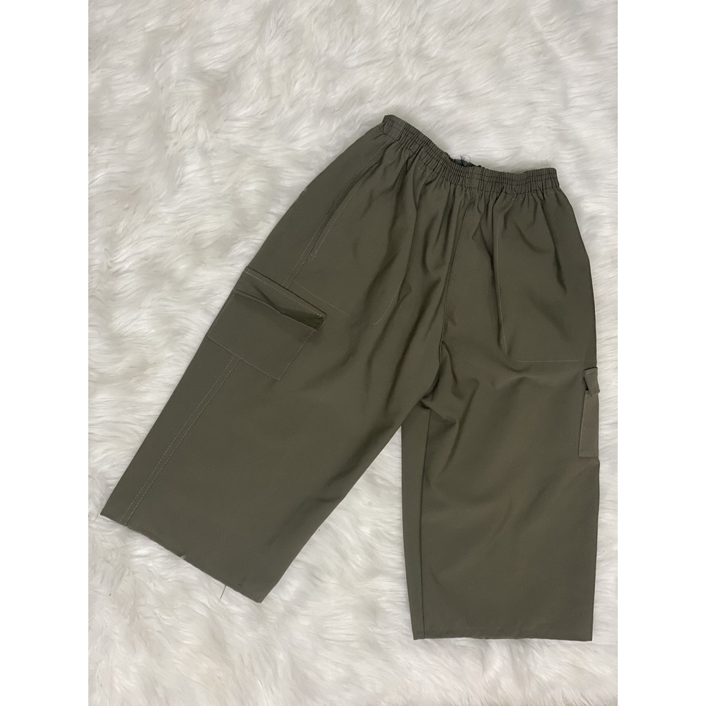 Quần short lửng túi hộp 2 túi 2 bên hông quần HL001(45 - 75kg)