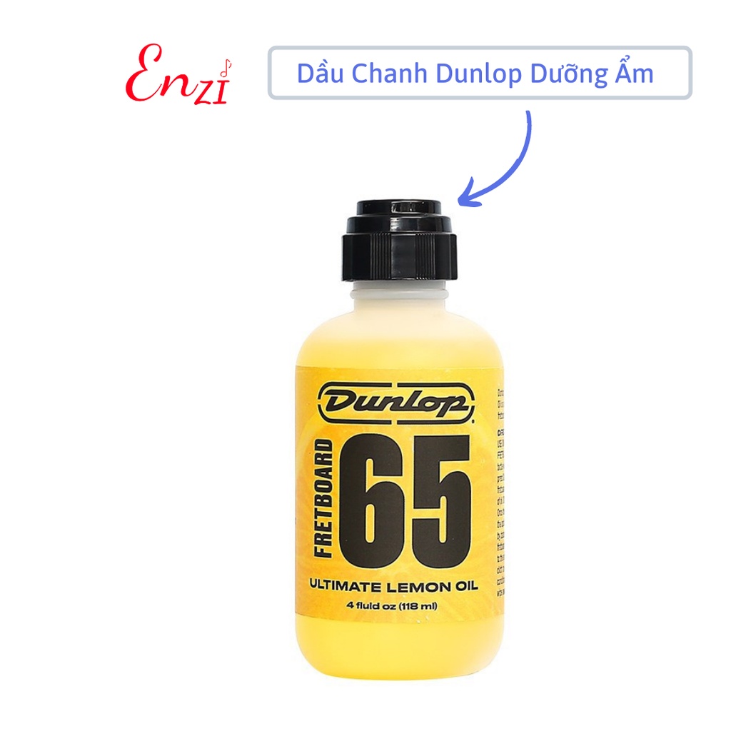 Dầu Chanh Ultimate Lemon Oil làm sạch phím đàn bảo vệ cần đàn guitar Dunlop Ultimate Lemon Oil  65 6554 enzi