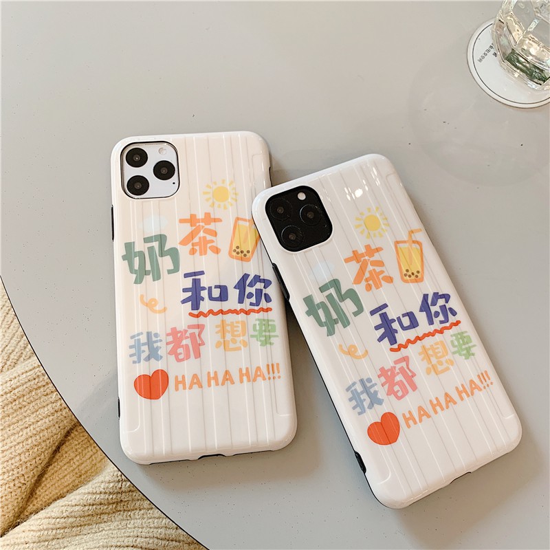 Ốp Điện Thoại Hình Ly Trà Sữa Cho Iphone X / Xs / Xr 11 Pro Max Iphone X / Xs / Xr 7 P / 8 Plus | BigBuy360 - bigbuy360.vn