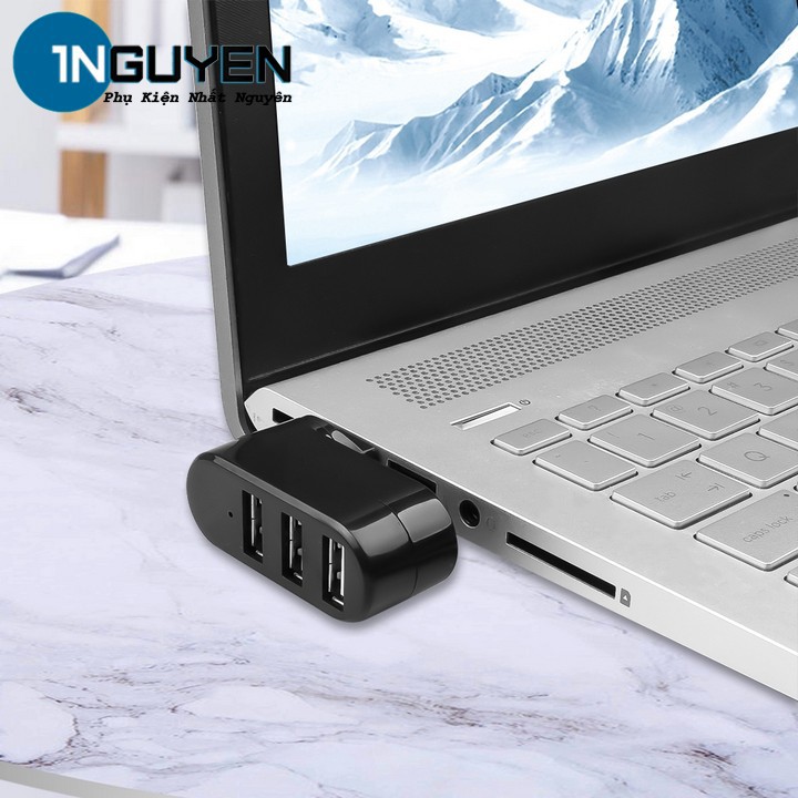 Hub Chia Cổng USB Mini Tiện Lợi tốc độ 2.0 | USB Chia Cổng