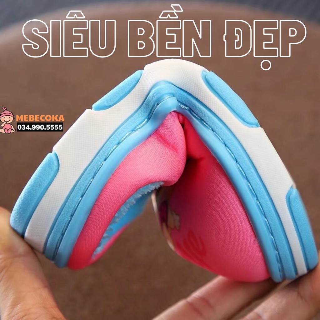 Dép bông cho bé trai,bé gái từ 2-10 tuổi, dép đi trong nhà CAO CẤP hoạ tiết đội chó cứu hộ Pawpatrol