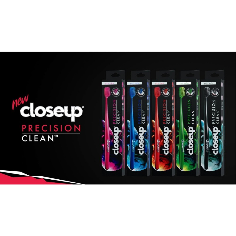 Bàn Chải Đánh Răng Close Up Precision Clean Siêu Mềm 1 Cây