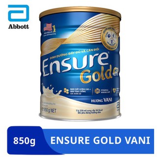 Sữa bột ensure gold vani 850g