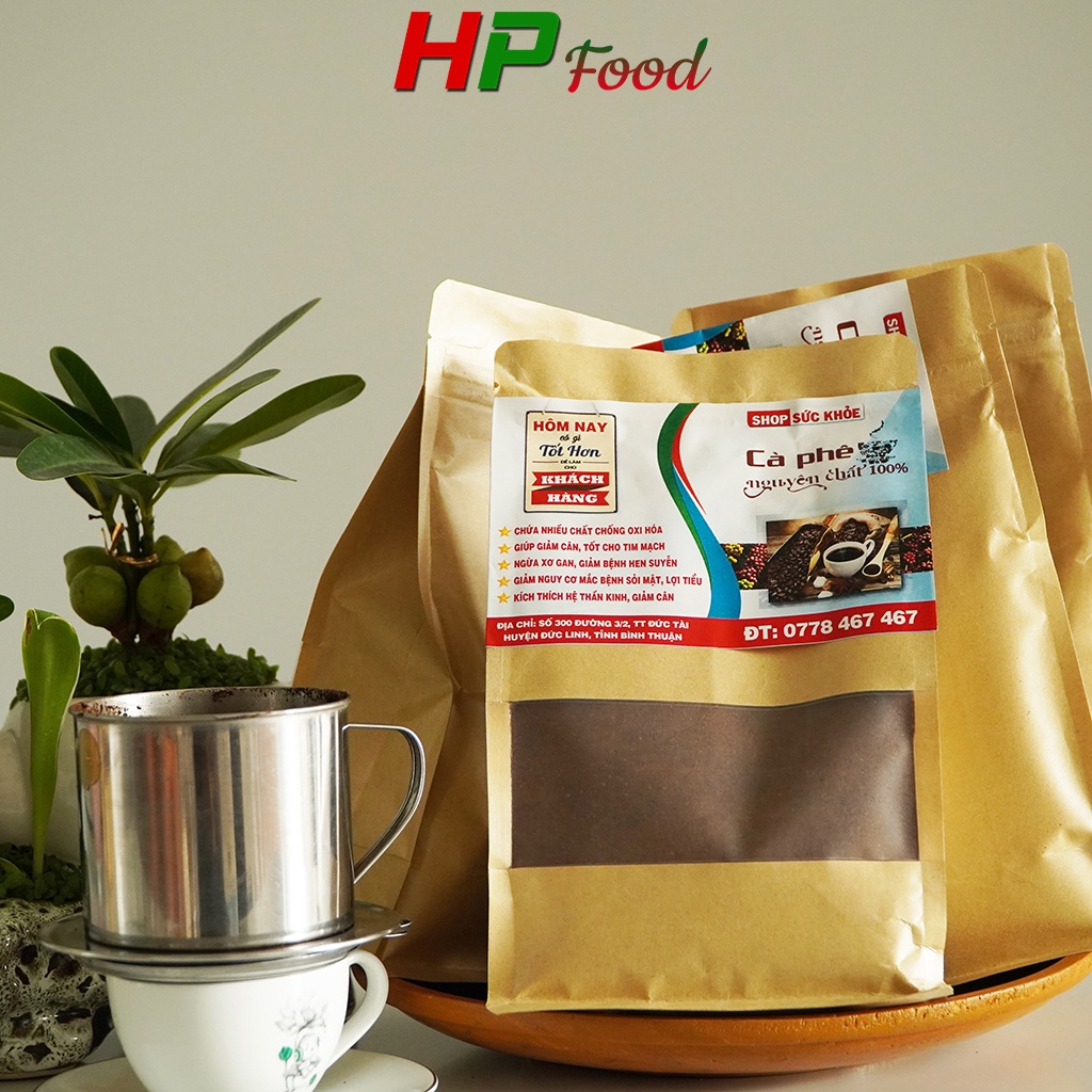 Cà Phê Rang Xay Nguyên Chất (500g) - Cafe HP FOOD | BigBuy360 - bigbuy360.vn