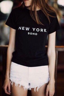 Basic tee New York hiệu SpringField xuất Hàn