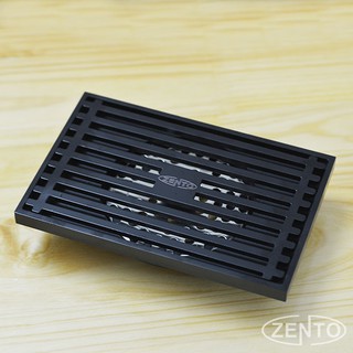 Thoát sàn chống mùi Black series Zento ZT558-2B (90x140mm)