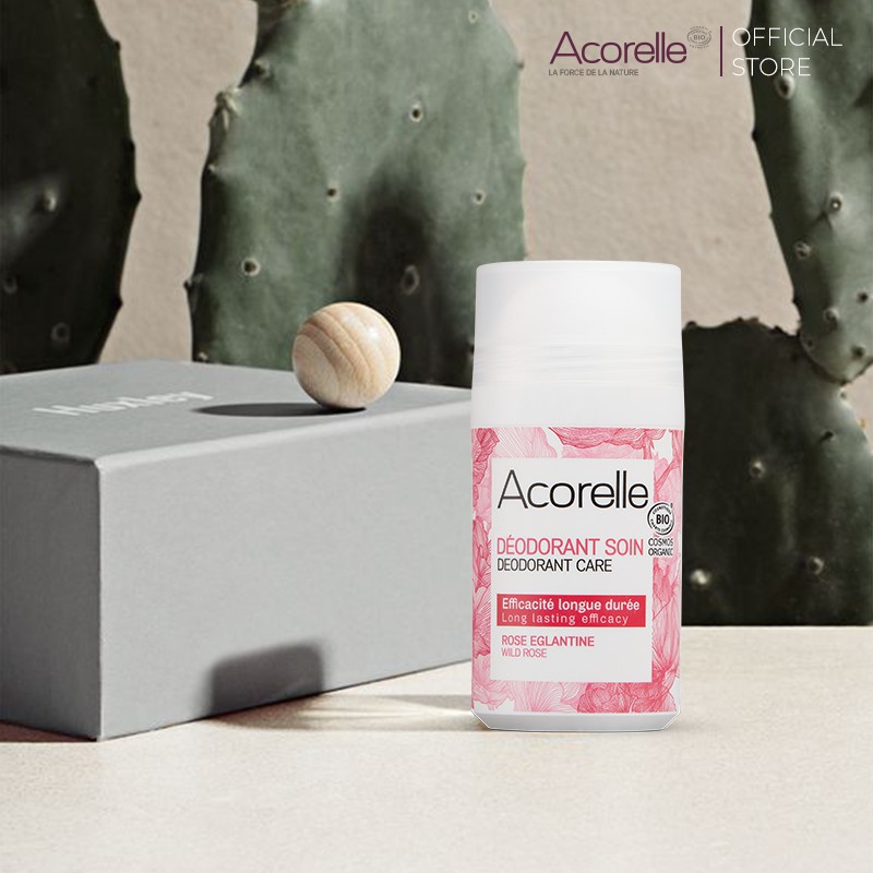 Lăn Khử Mùi Hữu Cơ Dành Cho Mẹ Bầu ACORELLE DÉODORANT SOIN Rose Eglantine 50ml - HƯƠNG HOA HỒNG EGLANTINE | BigBuy360 - bigbuy360.vn