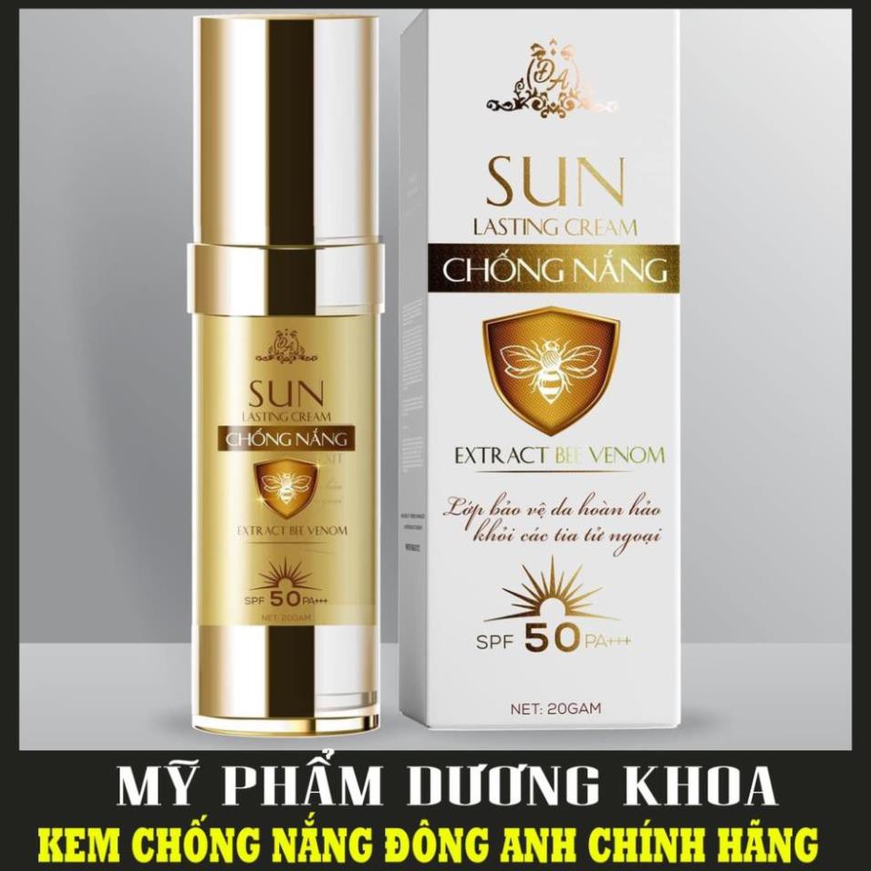 Kem Chống Nắng Sun Collagen X3 Chiết Xuất Từ Nọc Ong- Mỹ phẩm Đông Anh( hàng chính hãng)