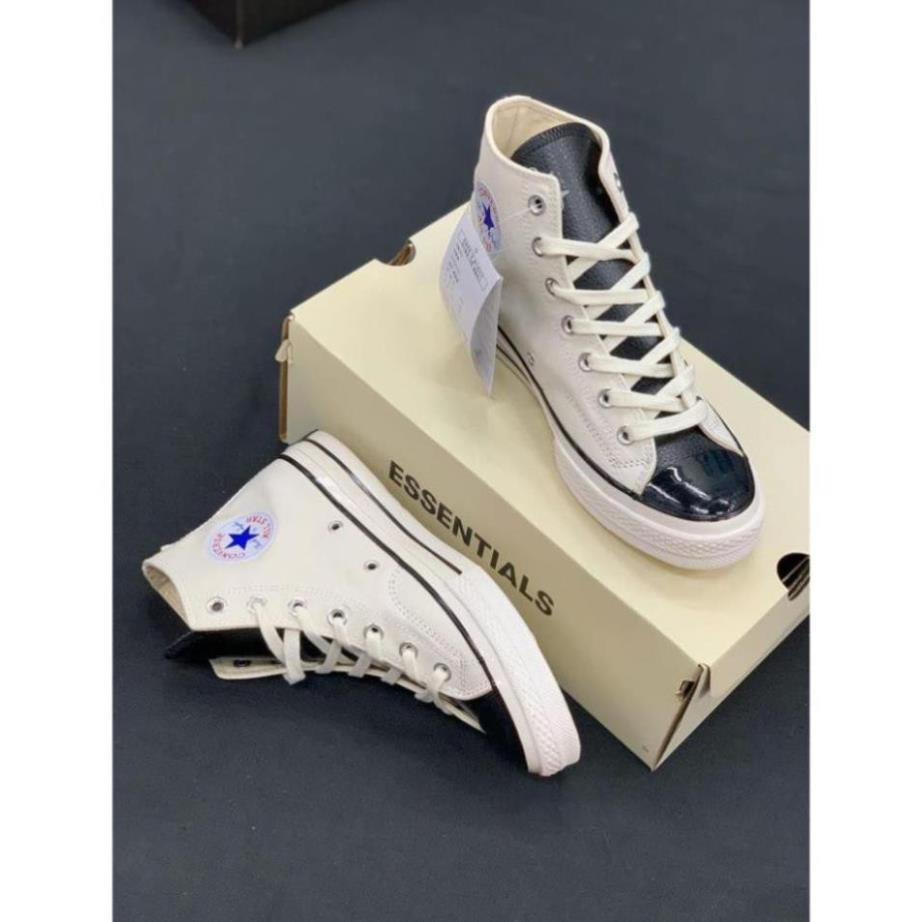 [SIÊU CHẤT] Giày CV Kem Mũi Đen bóng cao cổ ( Chuẩn 1:1 - Full box bill ) | BigBuy360 - bigbuy360.vn