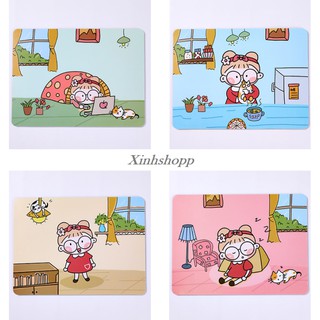Lót Chuột Cô Gái Váy Đỏ