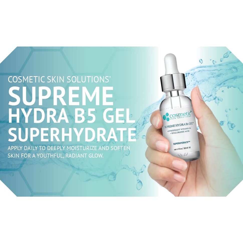 Serum B5 Cosmetic Skin Solutions Supreme Hydra phục hồi dưỡng ẩm 30ml, 60ml - LAI BEAUTY BANK