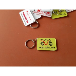 móc khóa in hình logo phượt luôn