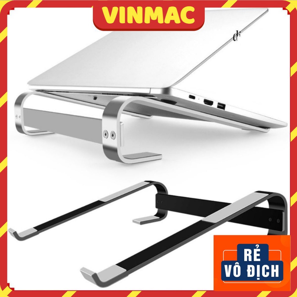 Giá Đỡ Laptop Nhôm Tản Nhiệt Macbook Air Pro 14 inch, 15.6 inch, 17 inch 12 inch Để Bàn