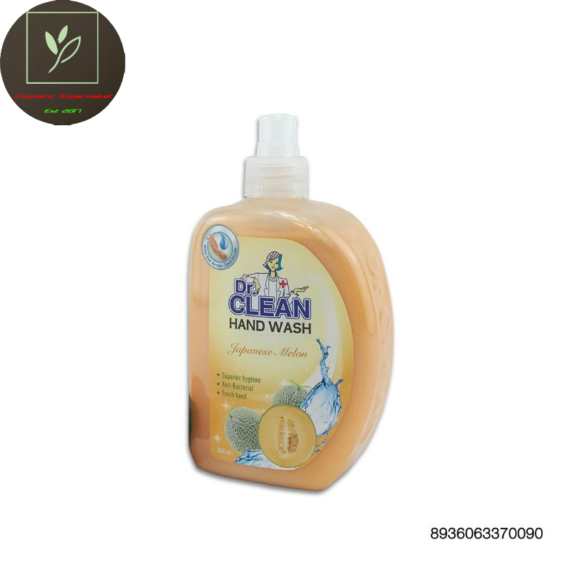 (TẶNG KHĂN ƯỚT 20 TỜ) Sữa Rửa Tay Sạch Khuẩn Dr.Clean 500g