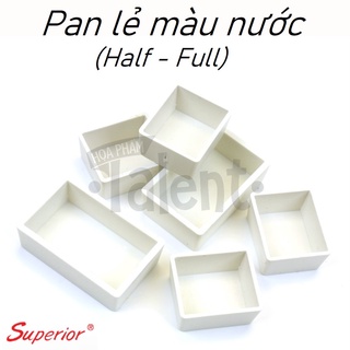 - pan rỗng đựng màu nước superior