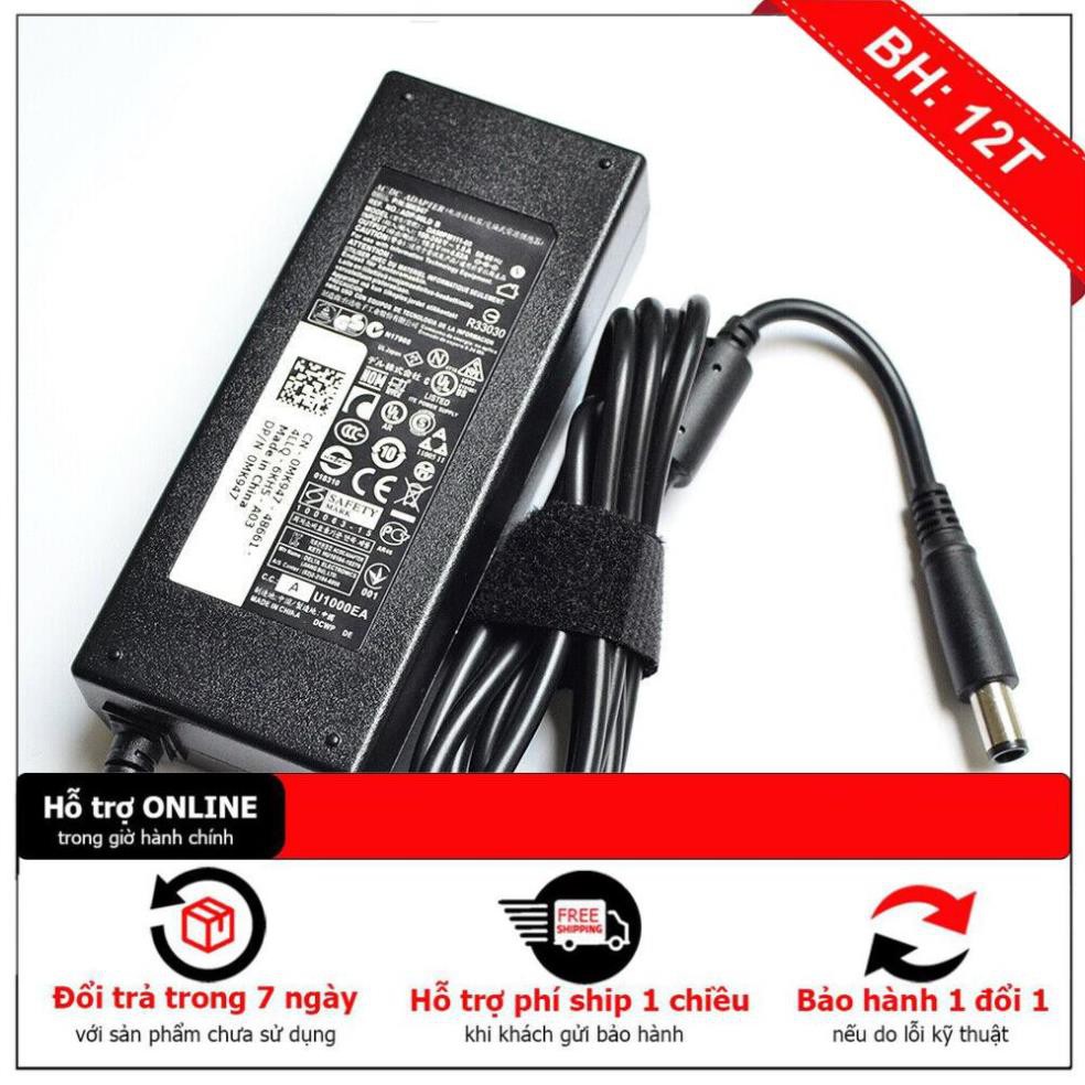 [BH12TH] Sạc zin Laptop Dell 19.5V 4.62A (90w) Chân Kim to ( ZIN new 100% )