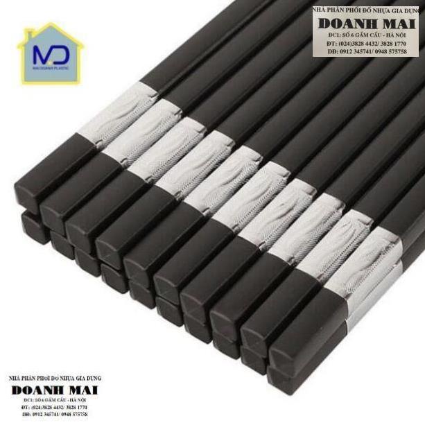 (Loại 1 dày) Đũa khảm vàng bạc chống mốc chịu nhiệt cao cấp