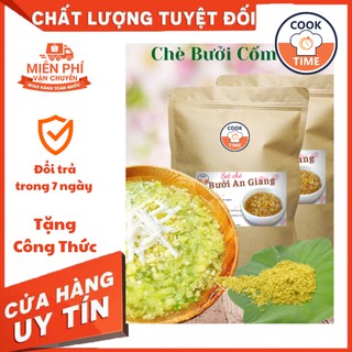 Set nguyên liệu nấu chè bưởi cốm non an giang, nguyên liệu chè 12-15 chén cooktime.vn
