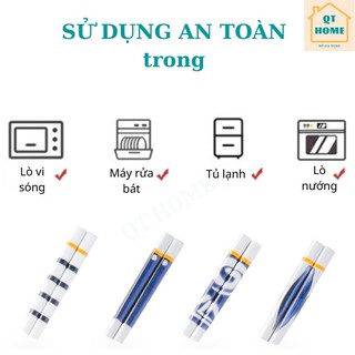 Đũa Sứ Cao Cấp Kiểu Nhật Chống Nấm Mốc, Chống Trơn Trượt, Chịu Nhiệt [Có Sẵn]