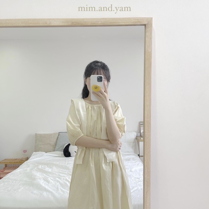 Váy thô 3 màu cổ sen rời