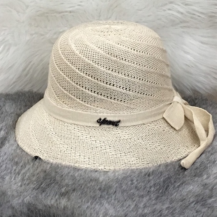 Mũ cói tiểu thư đi biển thắt nơ, NÓN CÓI ( ĐI BIỂN ) TIỂU THƯ MỀM THẮT NƠ VINTAGE - ❤️ 𝗚𝗜𝗔𝗗𝗨𝗡𝗚𝗛𝗔𝗡𝗢𝗜𝟯𝟵 ❤️