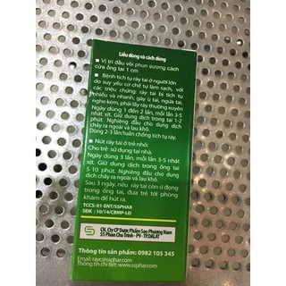 Ray-C Xịt Tai ✅(Chính Hãng 100%)